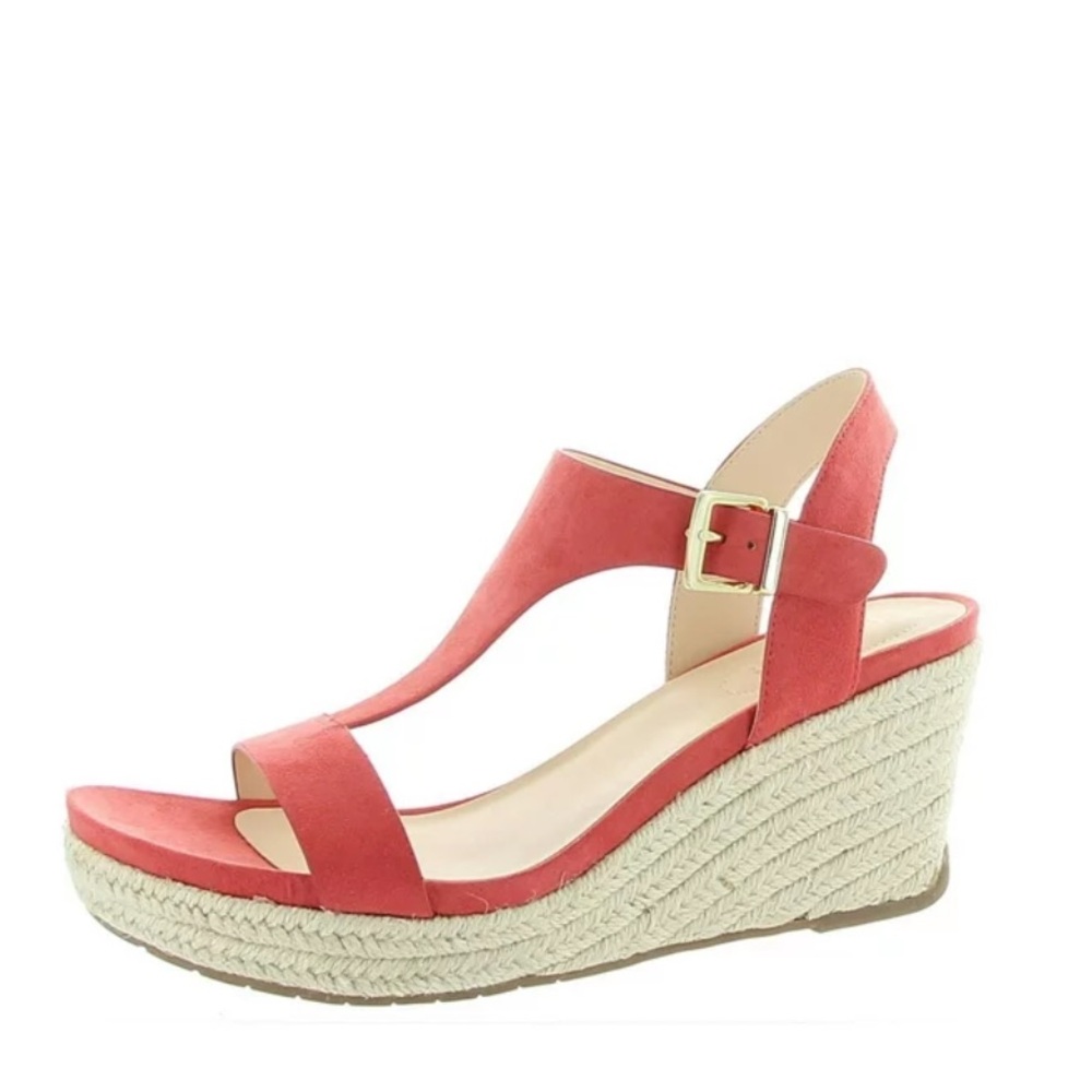 REACTION KENNETH COLE Women’s Coral Platform Espadrille Shoes Sandals - NEW